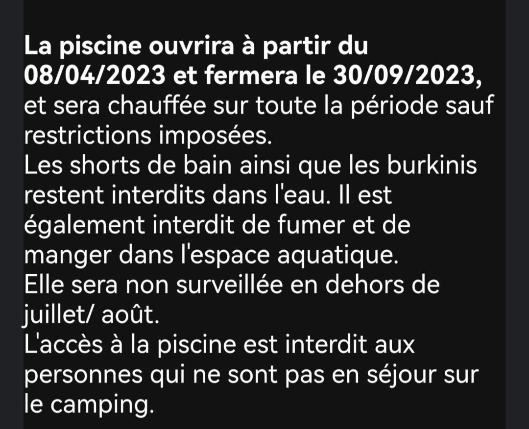 Mobil Home Climatise Camping Novella Port-la-Nouvelle Exteriör bild